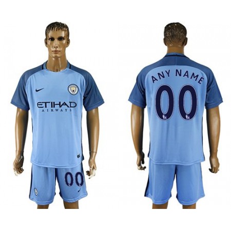 Manchester City Personalized Home Soccer Club Jersey