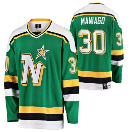 Men's Minnesota North Stars Custom Green Stitched Jersey