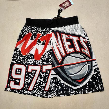 Brooklyn Nets Black Shorts