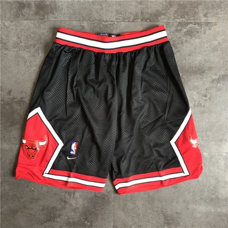 Chicago Bulls Black Shorts